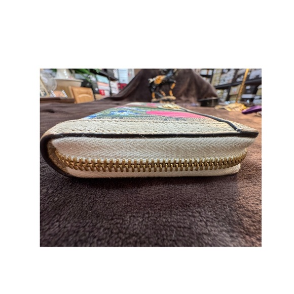 Authentic Gucci Ophelia Floral GG Glora Continental wallet EUC - Picture 6 of 8